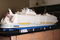 customized model of Harmony of the Seas (world largest cruiseship)